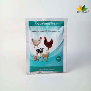 Colmore colistin sulphate oral powder for livestock bacterial infections