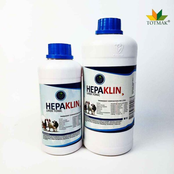 Hepaklin liver and kidney tonic for livestock