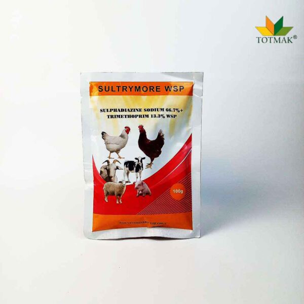 Sultrymore antibiotic oral solution for poultry and livestock infections