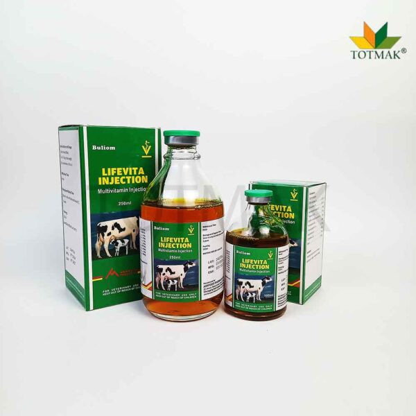 Lifevita Injection multivitamin for cattle, horses, and sheep