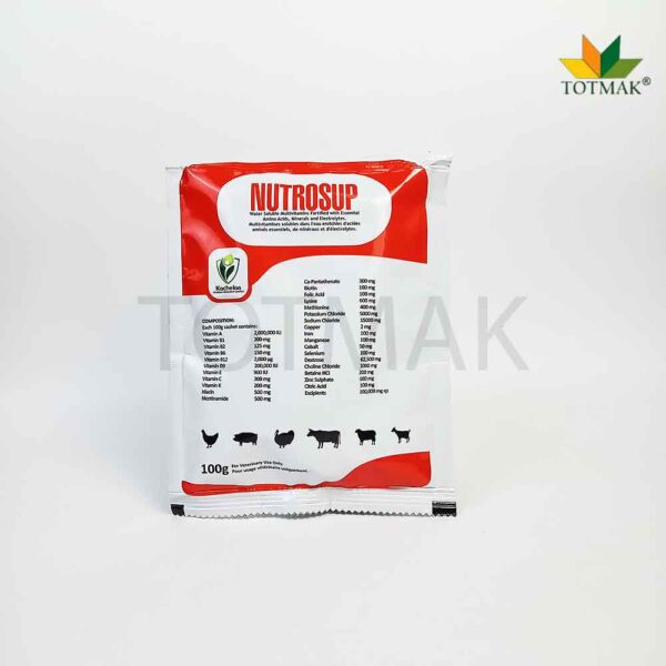 Nutrosup nutritional supplement for poultry and livestock