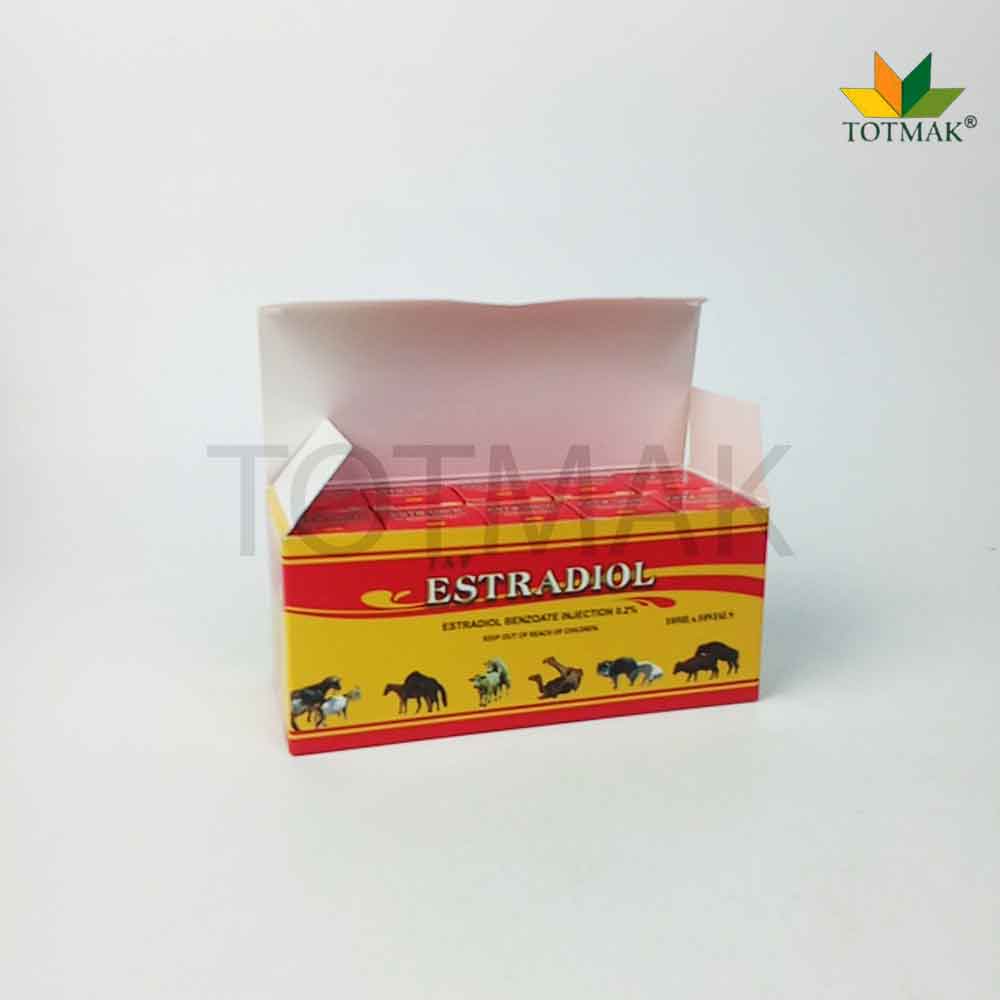Estradiol Injection for stimulating oestrus, ovulation and improving fertility in female livestock