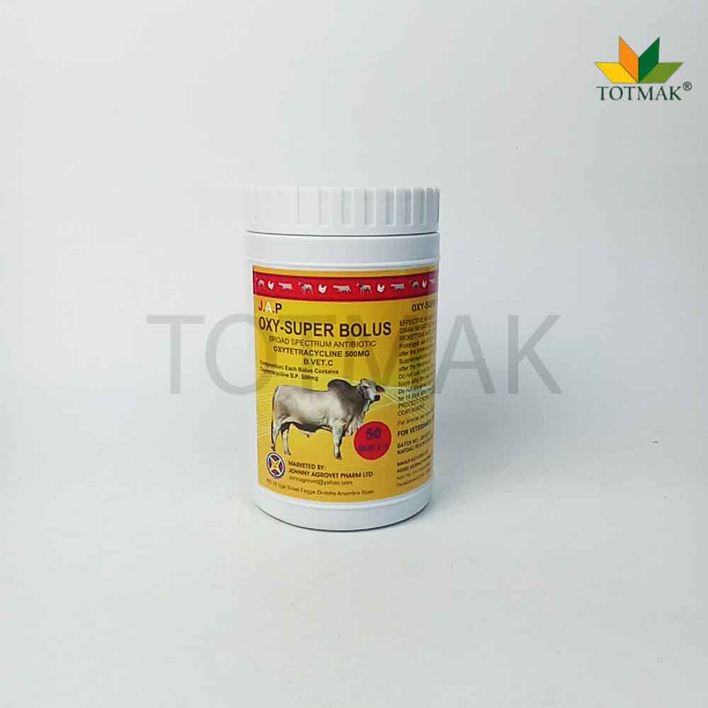 Oxytetracycline Bolus broad-spectrum antibiotic for treating bacterial infections in cattle and livestock