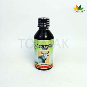 Acatrox Pour-On for external parasite control in cattle sheep goats pigs and horses