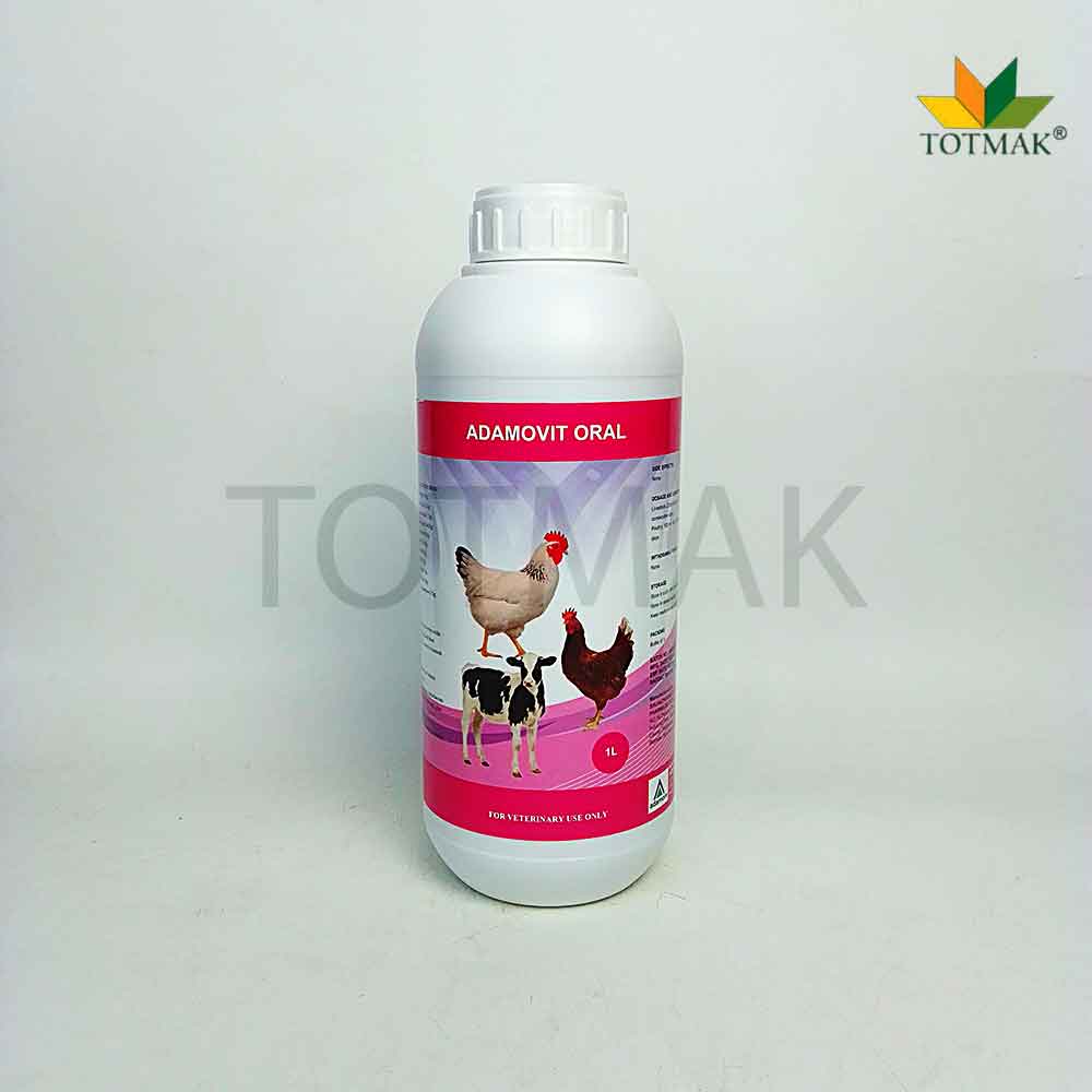 Adamovit Oral multivitamin and amino acid supplement for livestock and poultry growth