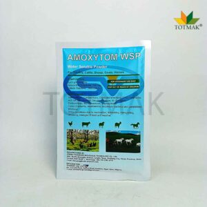 Amoxytom Amoxicillin and Colistin antibiotic for poultry and livestock bacterial infections
