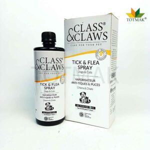 Class and Claws Tick and Flea Spray for pet flea and tick control