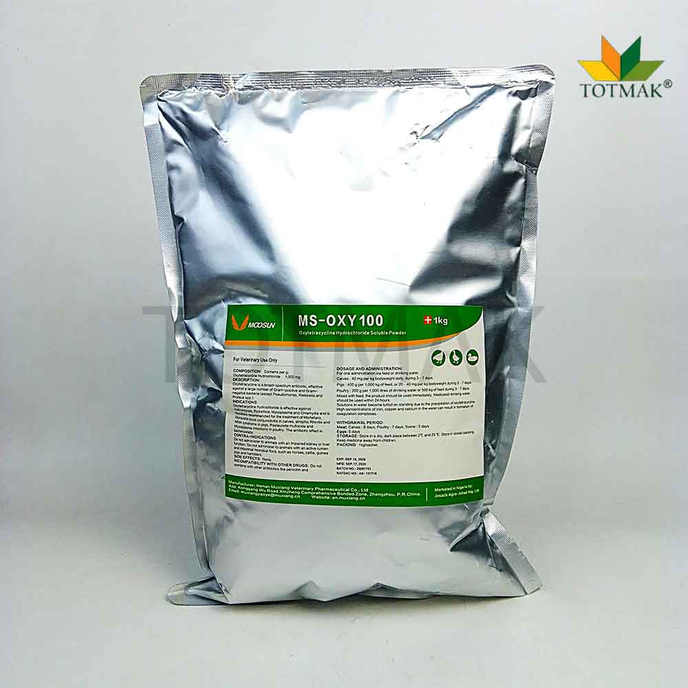 Moosun Pure Oxytetracycline broad-spectrum veterinary antibiotic for bacterial infections